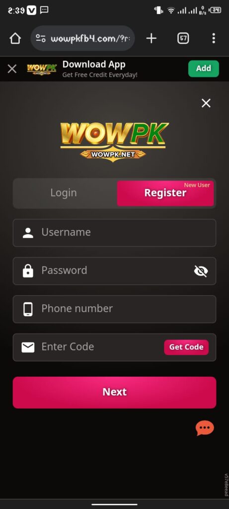 WOWPK game download